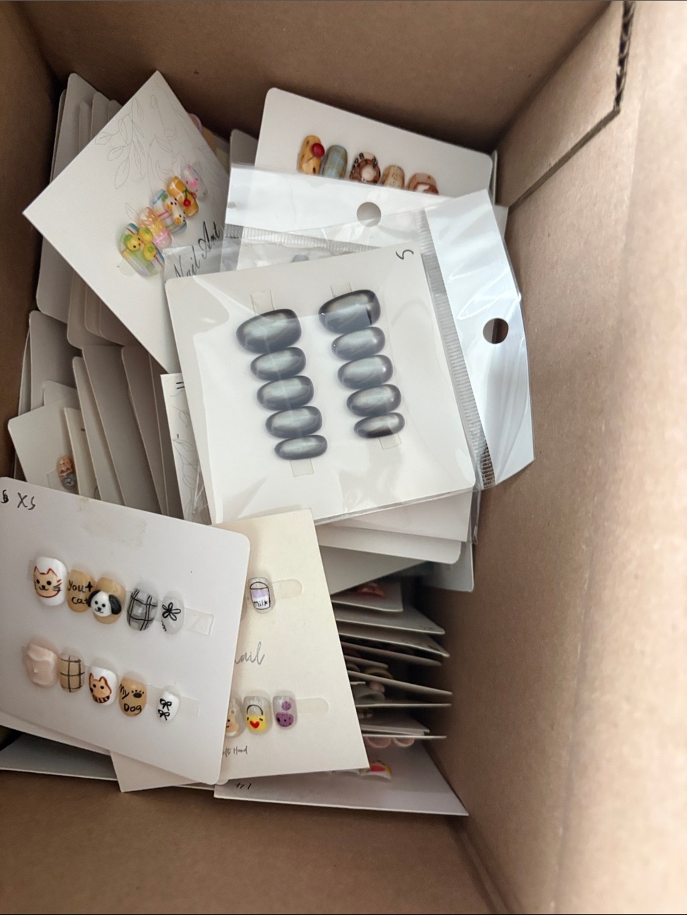 Clearance- mystery box $15 for 5 handmade nails